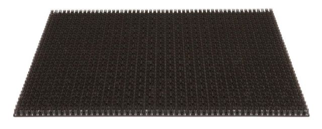 Covor intrare Decorino, cauciuc, 40 x 60 x 2 cm, maro