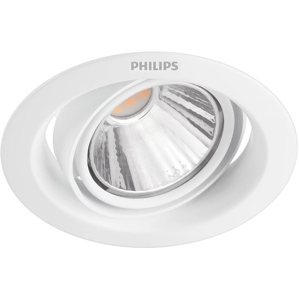 Spot LED incastrat PHILIPS Pomeron 8718696173824, 7W, 450lm, alb