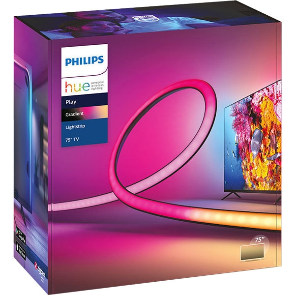 Banda LED Smart PHILIPS Hue 8718699784799, RGB, 20W, 1100lm, 3m