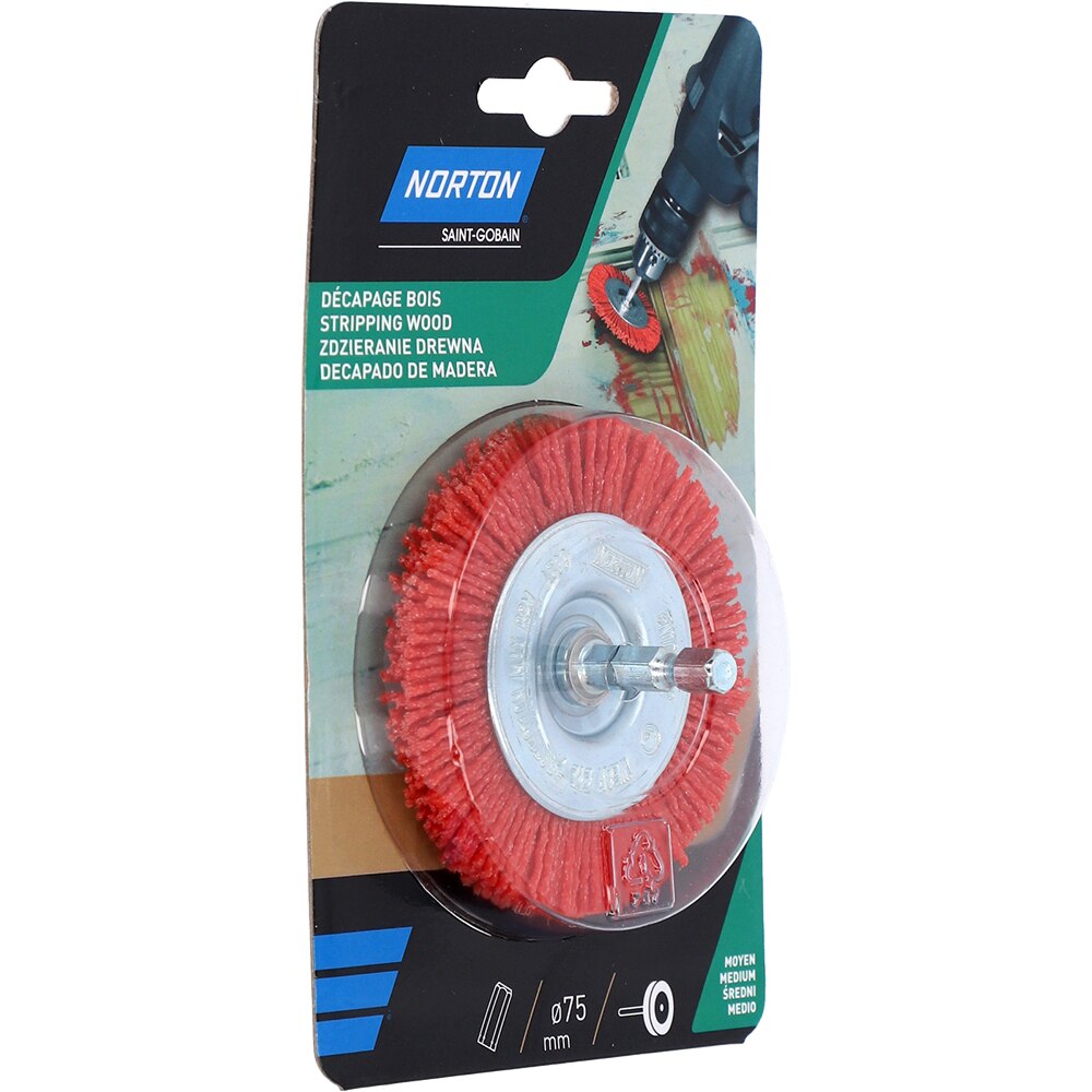 Perie pentru lemn Norton, nailon, 75x12, 75S