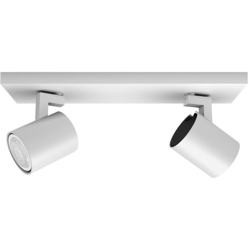 Spot LED smart PHILIPS HUE Runner, 2 x 5W, 700lm, IP20, alb