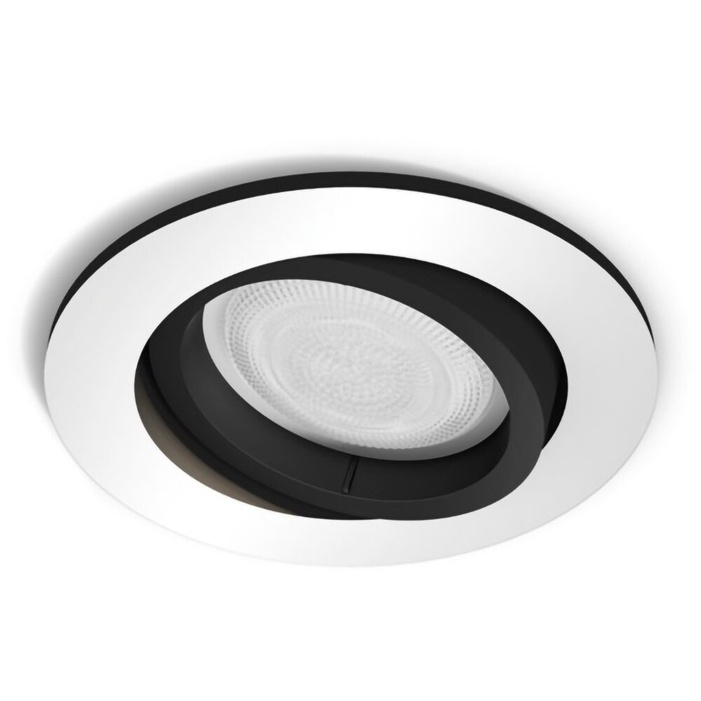 Spot LED smart PHILIPS HUE Milliskin, 5W, 350lm, IP20, aluminiu