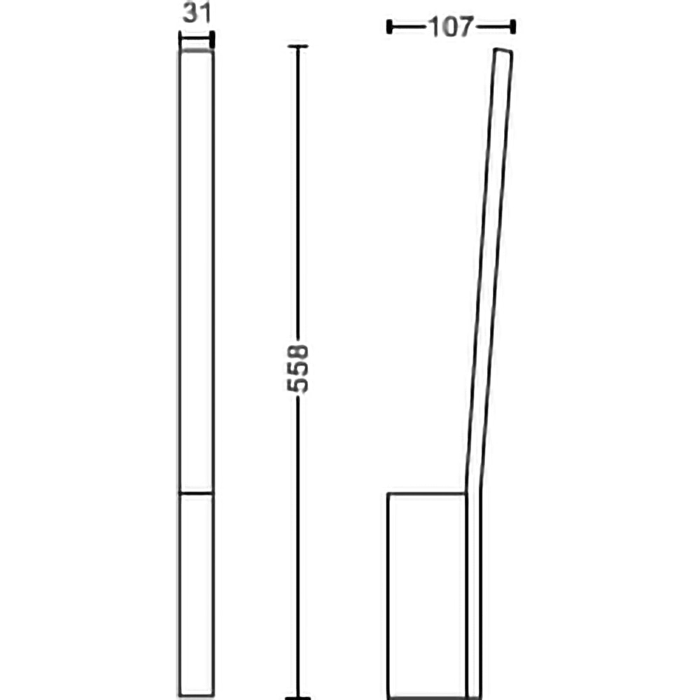 Aplica LED smart PHILIPS HUE 8719514343443, 12.2W, 850lm, IP20, alb