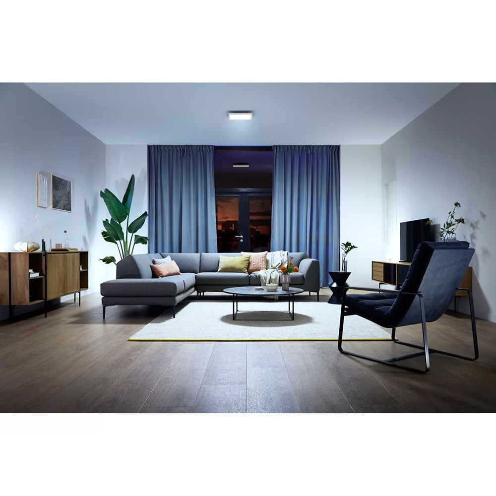 Panou LED smart PHILIPS HUE Aurelle, 19W, 1940lm, IP20, alb