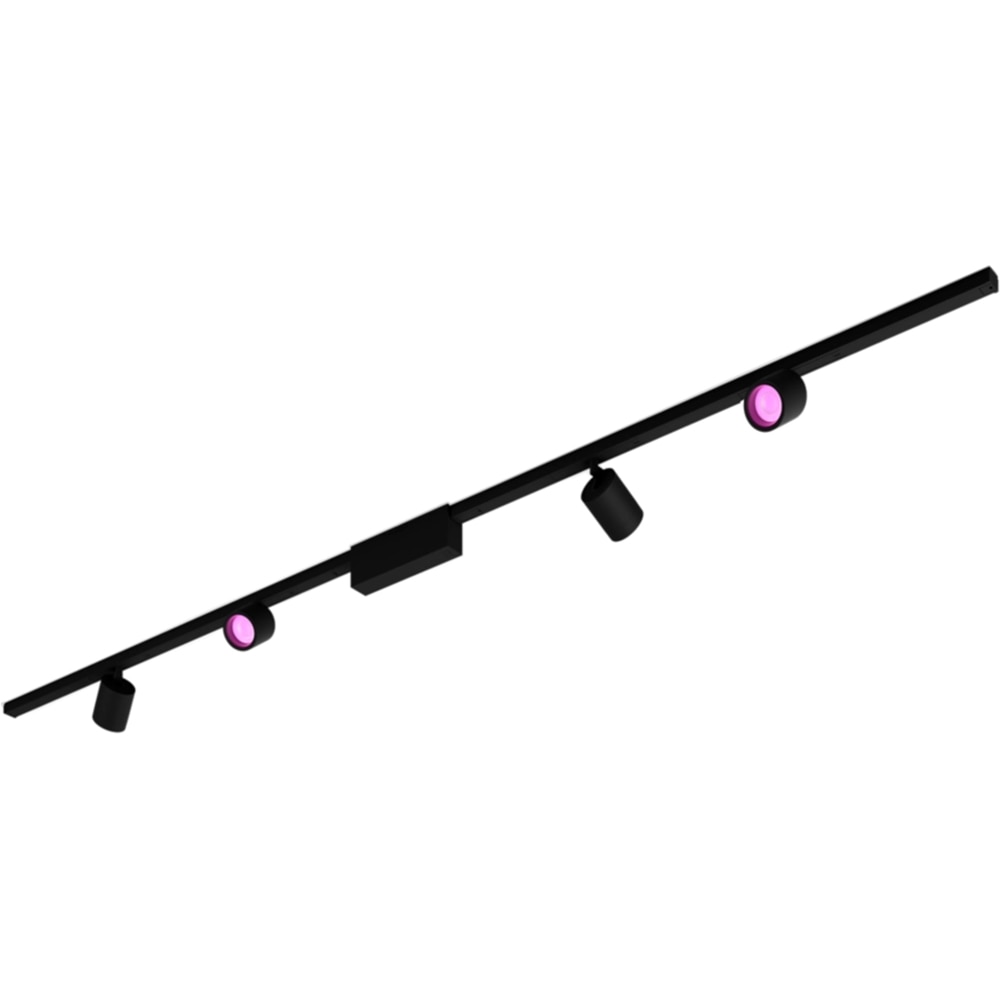 Kit de baza LED smart PHILIPS HUE Perifo, 20.8W, 2040lm, IP20, negru