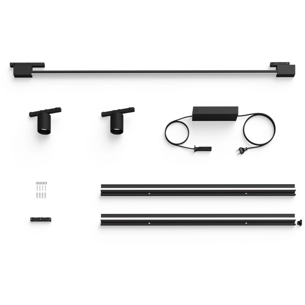 Aplica LED smart PHILIPS HUE Gradient, 39.9W, 3620lm, IP20, negru