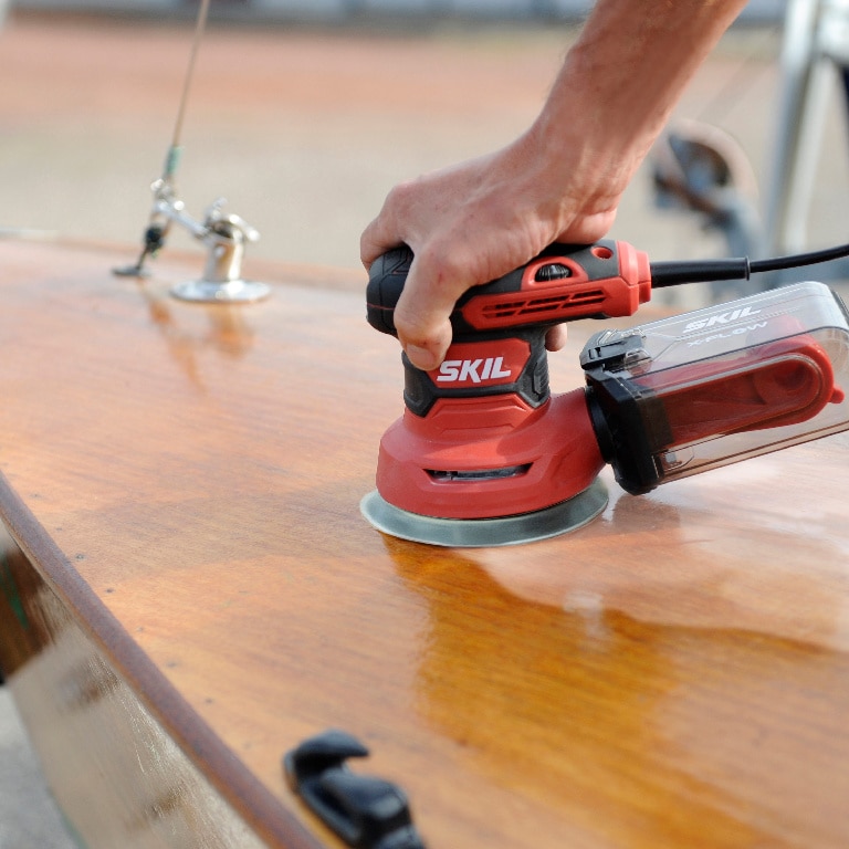 Slefuitor cu banda SKIL 7461 AA, 260W, rosu