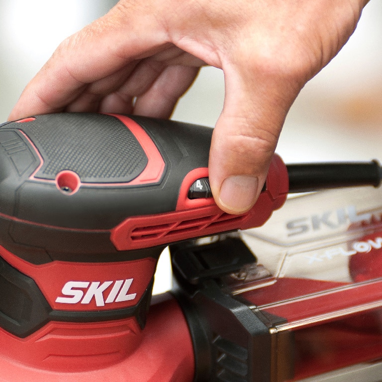 Slefuitor cu banda SKIL 7461 AA, 260W, rosu