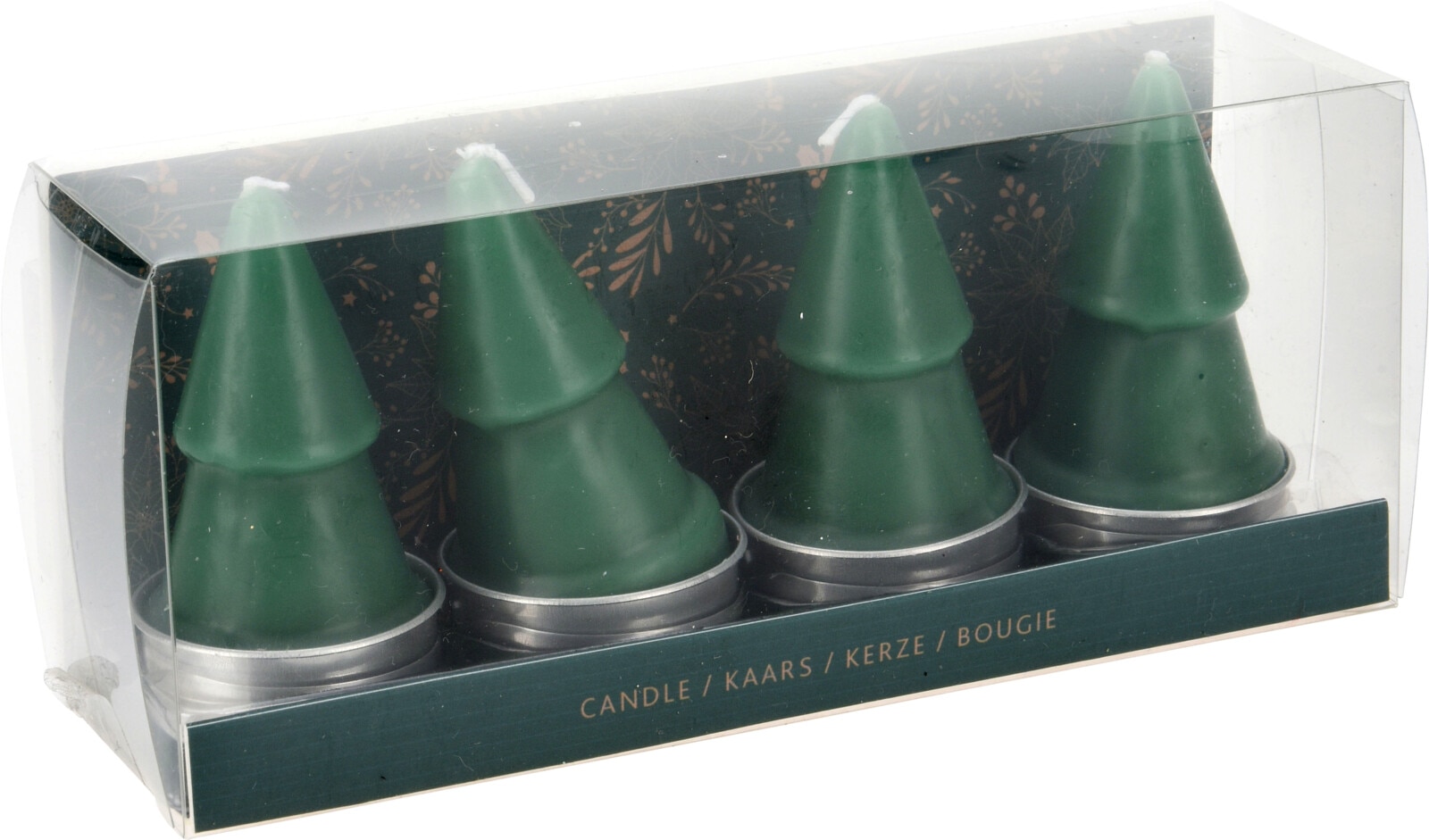 Set lumanari Bradut, 7 cm, 4 bucati, multicolor