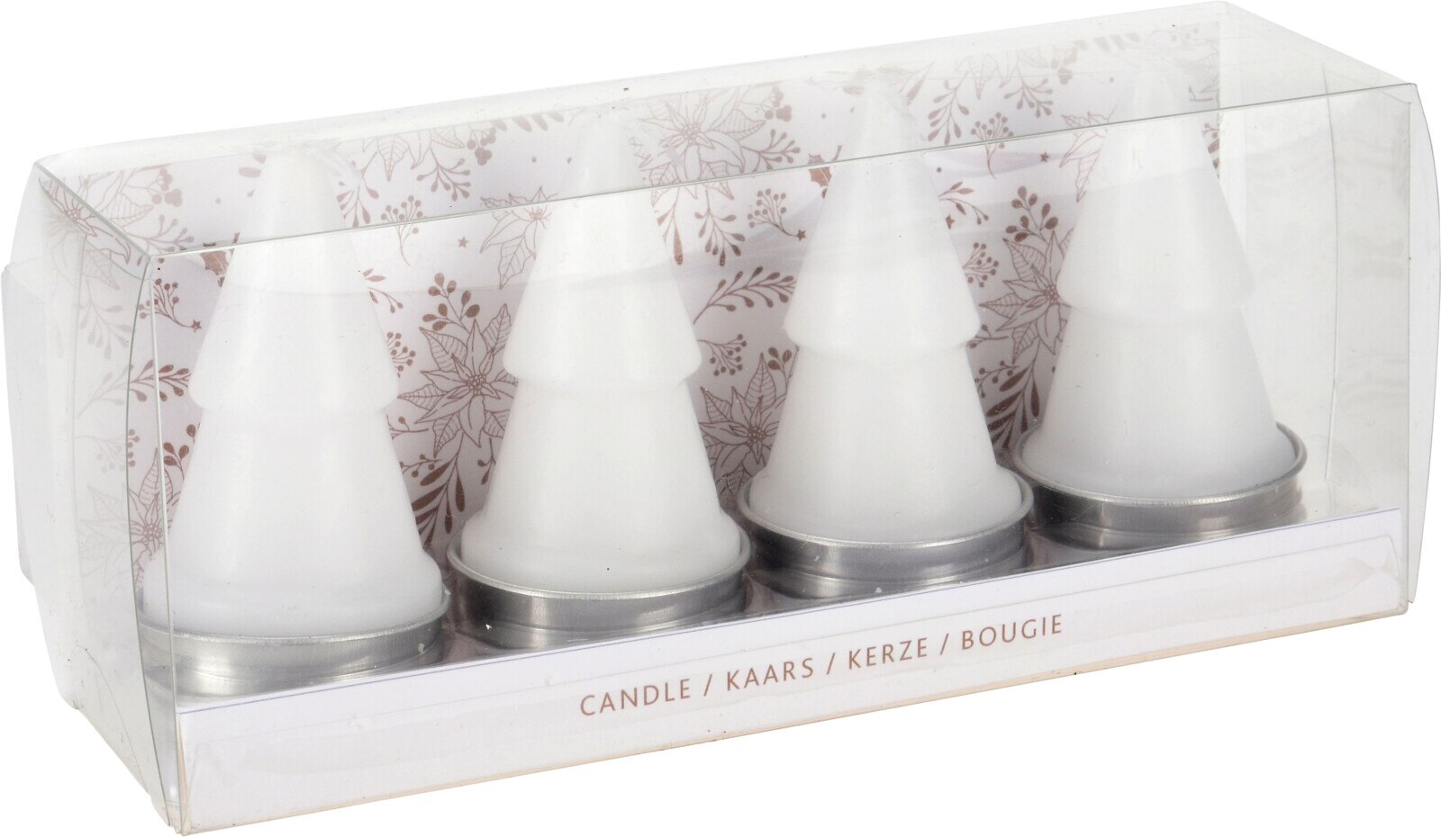 Set lumanari Bradut, 7 cm, 4 bucati, multicolor