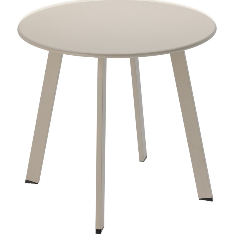 Masuta cafea, bej, mat, 50 x 40 cm