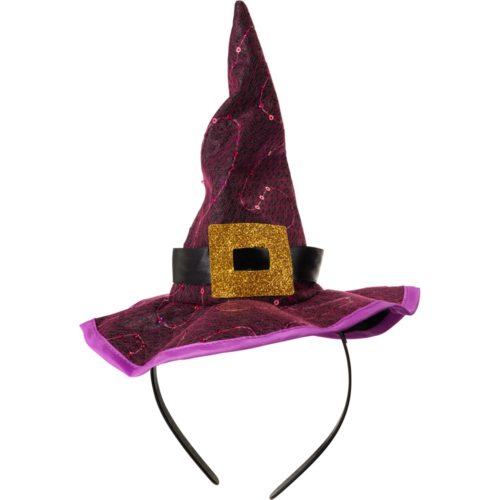 Bentita de Halloween cu palarie, 28 x 20 x 1.4 cm