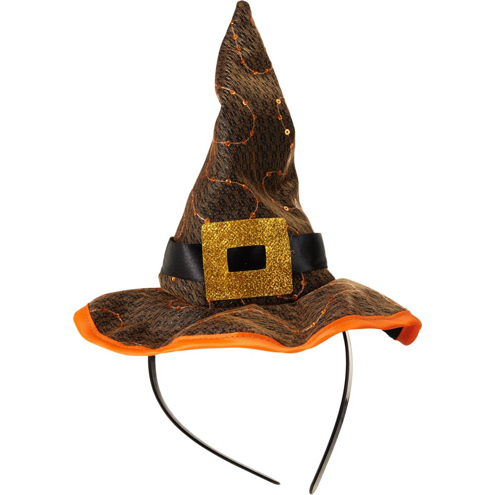 Bentita de Halloween cu palarie, 28 x 20 x 1.4 cm
