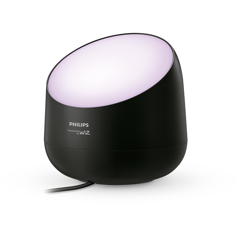 Lampa LED inteligenta PHILIPS 8721103158932, 8.5W, 550lm, Wi-Fi, WiZ, RGBW, negru