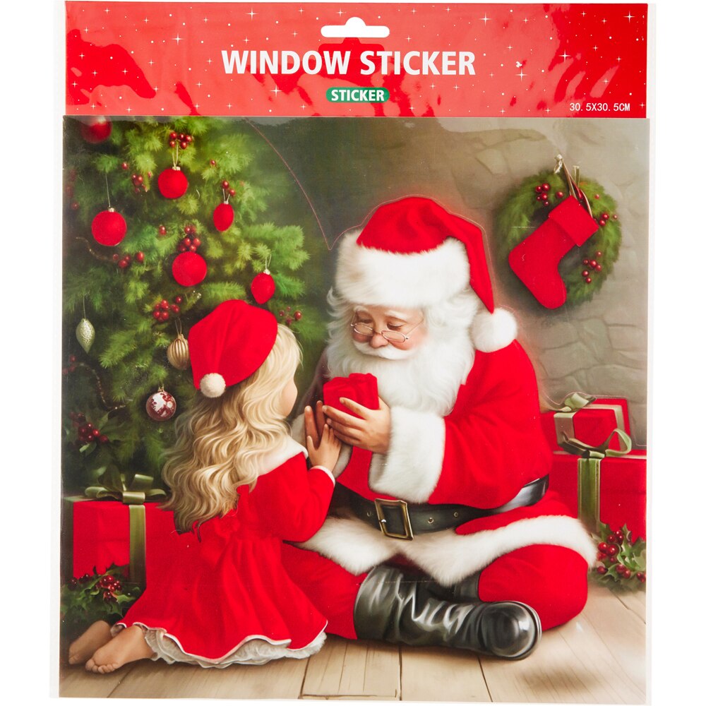 Sticker decorativ pentru fereastra, 30.5 x 30.5 cm