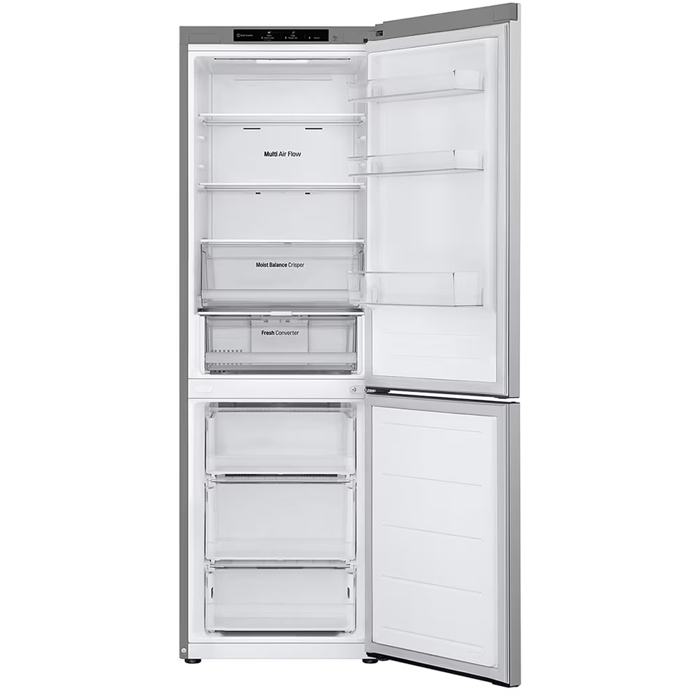 Combina frigorifica LG GBV3100CPY, No Frost, 344 l, H 186 cm, Clasa C, argintiu