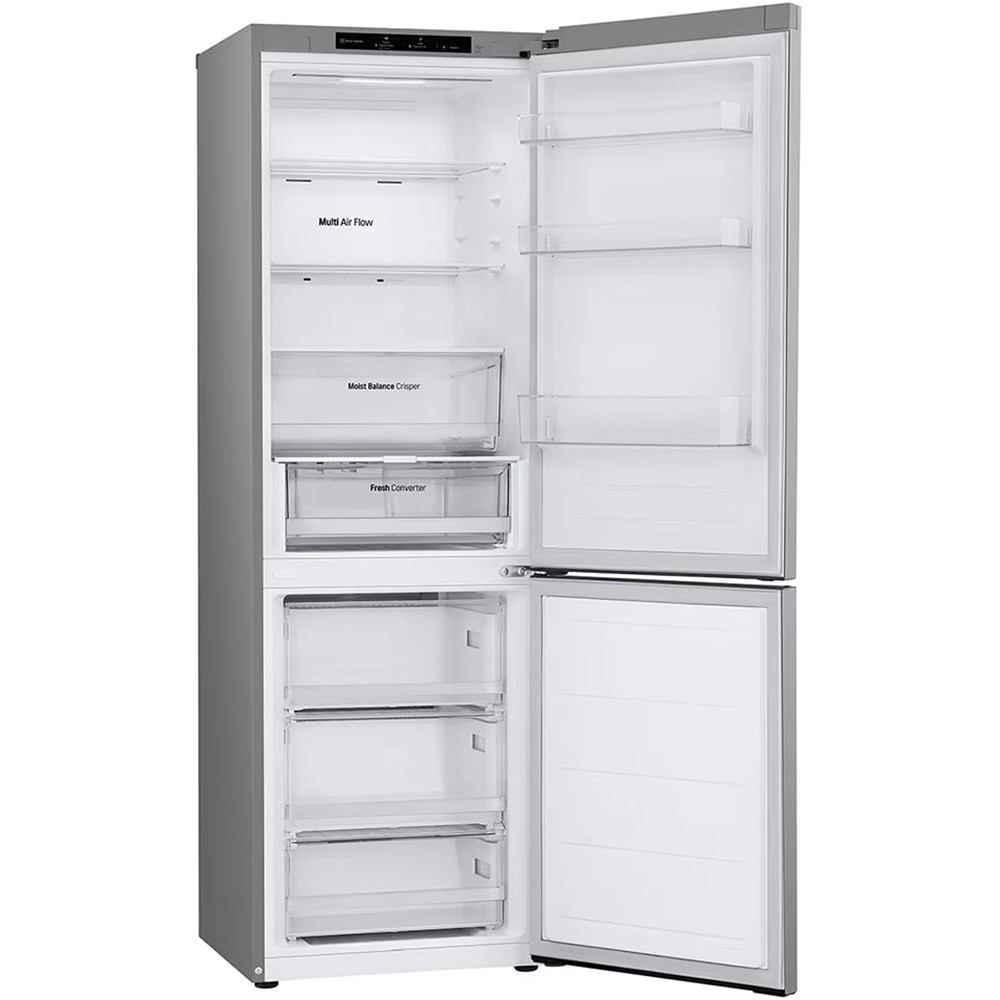 Combina frigorifica LG GBV3100CPY, No Frost, 344 l, H 186 cm, Clasa C, argintiu