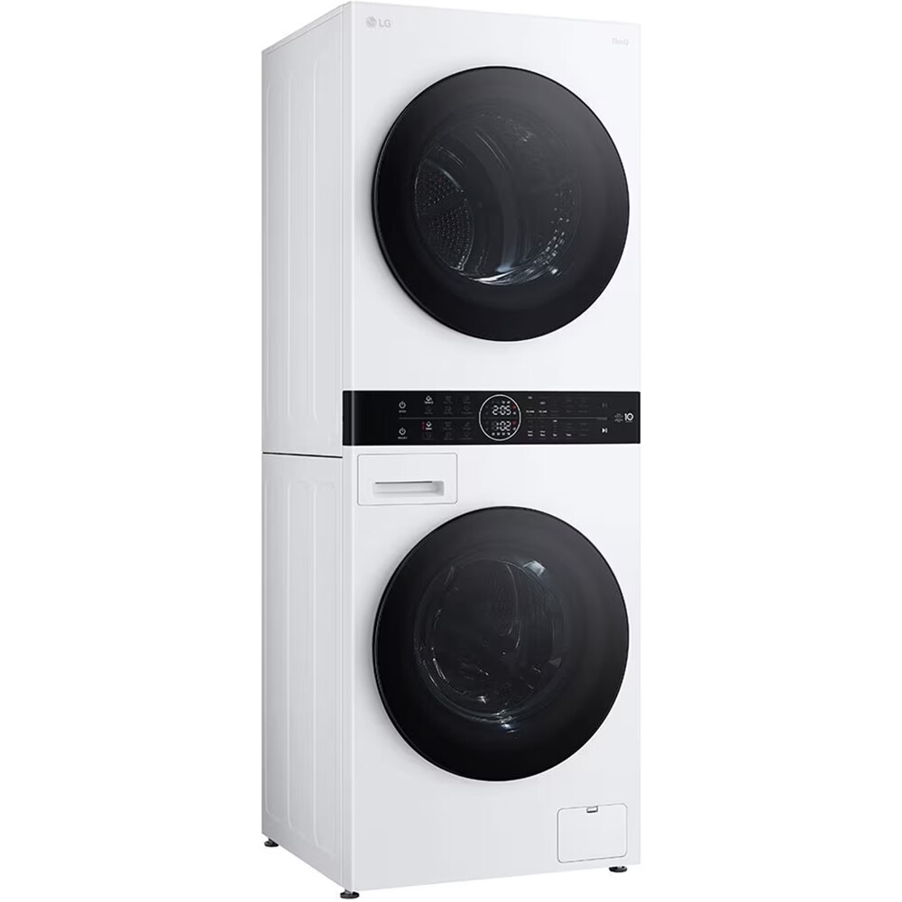 Masina de spalat rufe frontala cu uscator LG WashTower WT1210WWF, 12/10 kg, 1400 rpm, Clasa A/C, Wi-Fi, alb