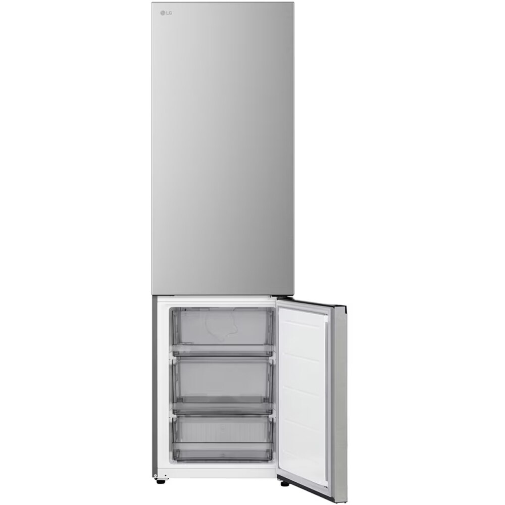 Combina frigorifica LG GBBSJ20DPY, No Frost, 375 l, H 203 cm, Clasa D, ThinQ, argintiu