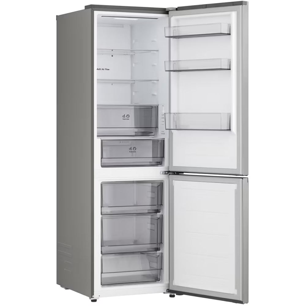 Combina frigorifica LG GBBSJ10DPY, No Frost, 333 l, H 186 cm, Clasa D, ThinQ, argintiu