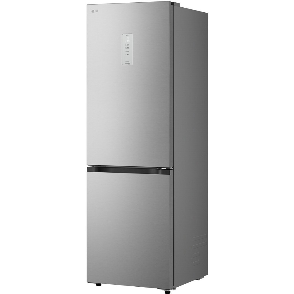 Combina frigorifica LG GBBSJ11DPY, No Frost, 333 l, H 186 cm, Clasa D, ThinQ, argintiu