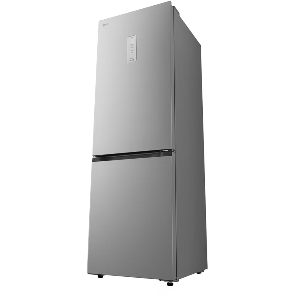 Combina frigorifica LG GBBSJ11DPY, No Frost, 333 l, H 186 cm, Clasa D, ThinQ, argintiu
