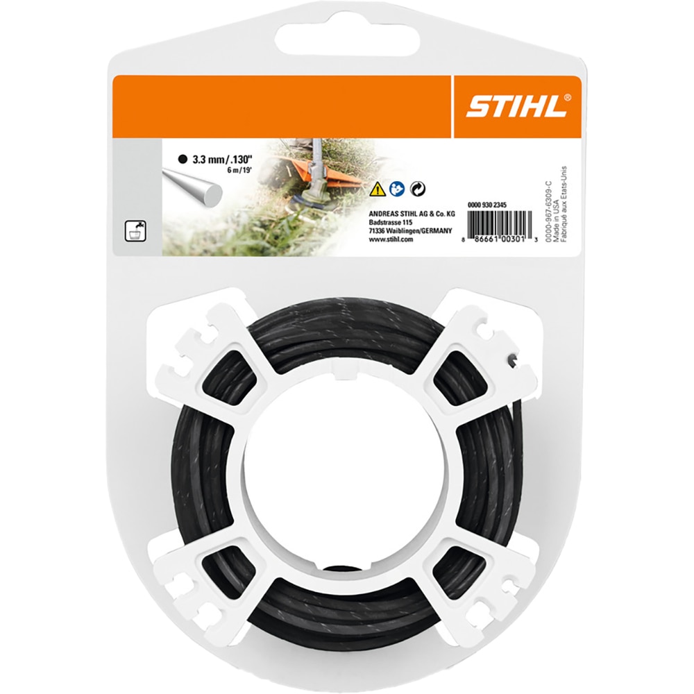 Fir trimmer rotund STIHL, 3.3 mm x 6 m, nylon