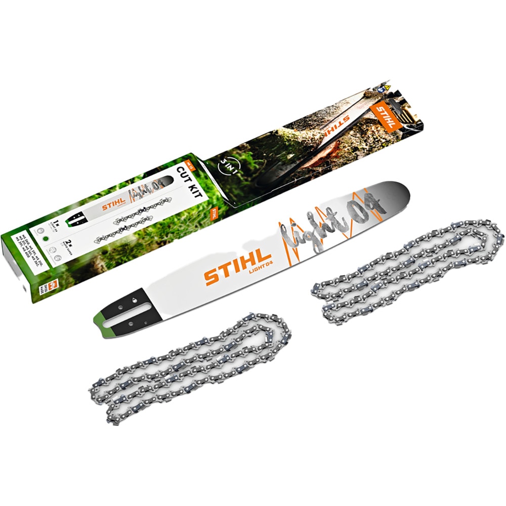 Kit accesorii 13 STIHL, 1 Sina de ghidaj si 2 Lanturi pentru MS291/311/362/391/400, 40cm/16", 36RS