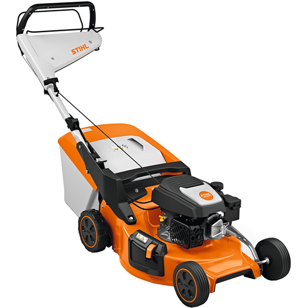 Masina de tuns iarba STIHL RM 253.3 T, Benzina, 2.4CP, 127CC, latime taiere 51 cm, cos 55L, portocaliu-negru