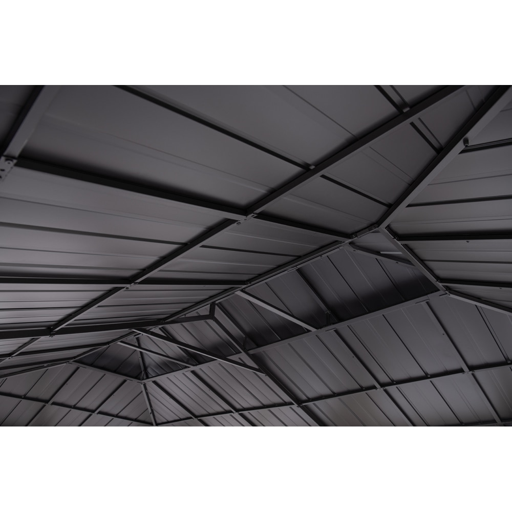 Pavilion gradina HOME DECOR, otel, 308 x 600 x 295 cm, bej