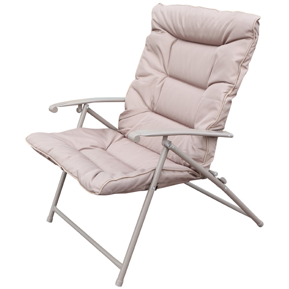 Scaun terasa HOME DECOR, otel, 68 x 74 x 93 cm, taupe