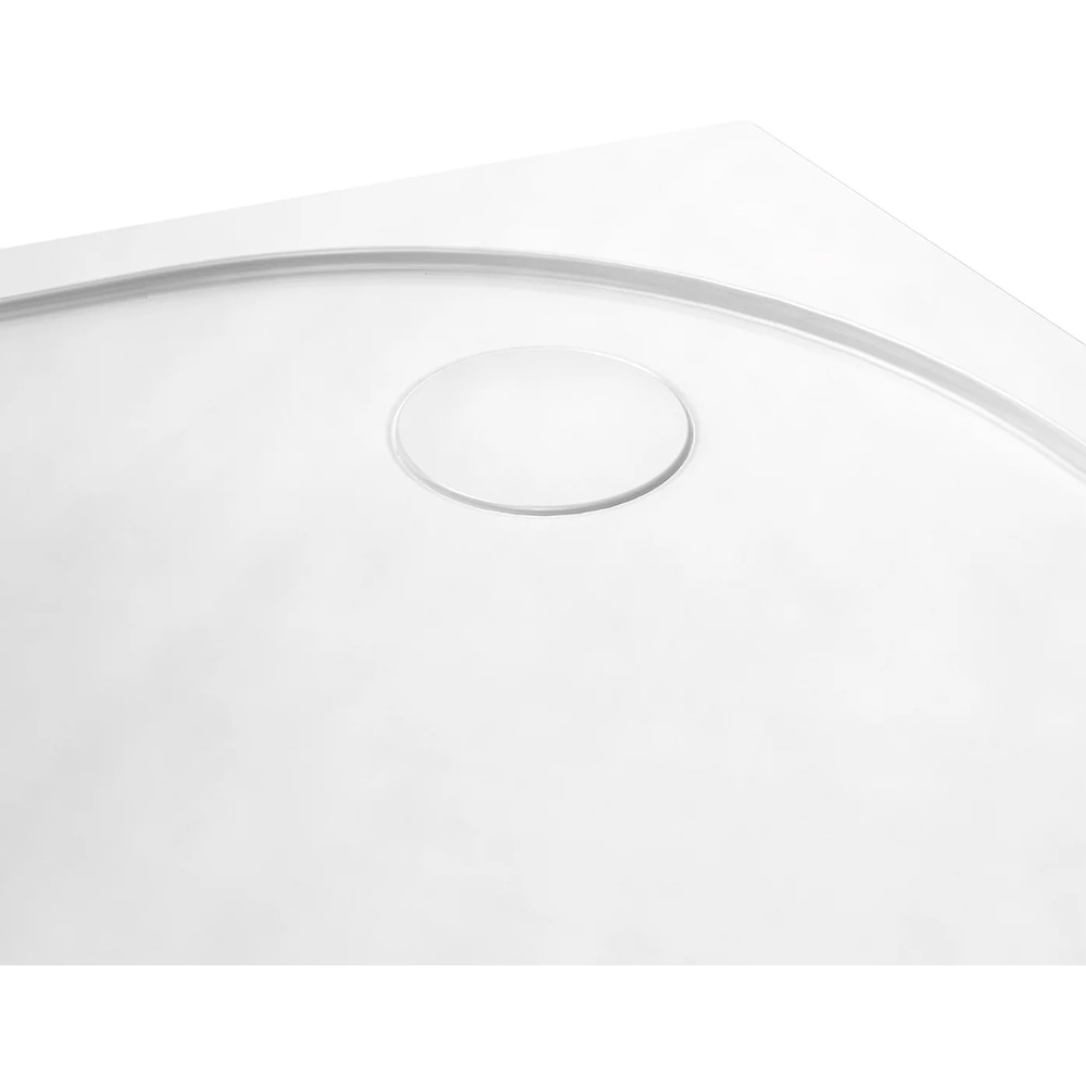 Cabina dus standard GOODHOME Ledava, montaj stanga, 120 x 80 x 195 cm, sticla securizata 8mm, profil crom