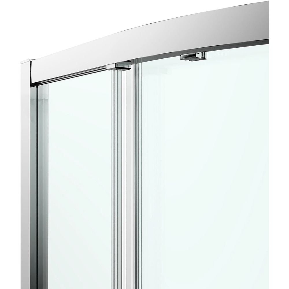 Cabina dus standard GOODHOME Ledava, montaj dreapta, 120 x 80 x 195 cm, sticla securizata 8mm, profil crom