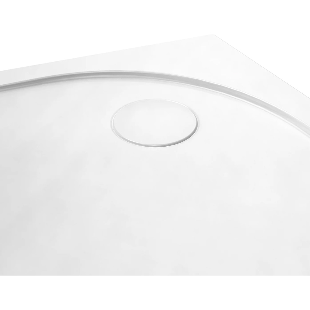 Cabina dus standard GOODHOME Ledava, montaj dreapta, 120 x 80 x 195 cm, sticla securizata 8mm, profil crom