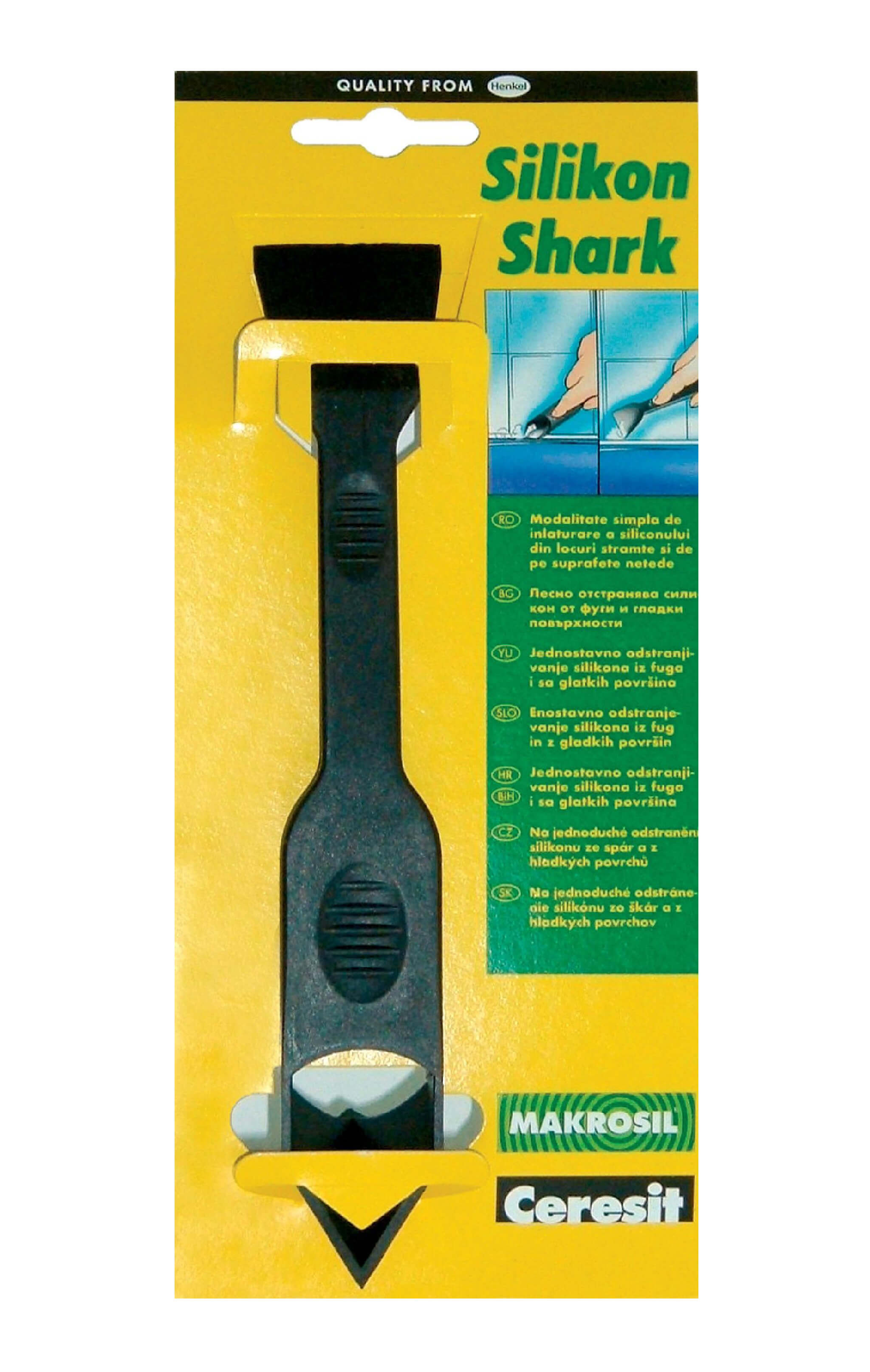 Unealta pentru indepartare silicon, Henkel