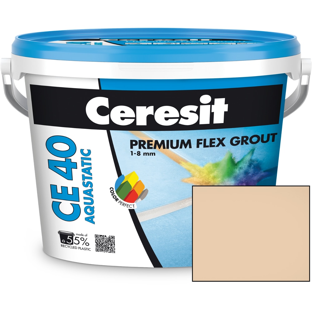 Chit de rosturi gresie si faianta CERESIT CE40, Melba, interior/exterior, 2 kg