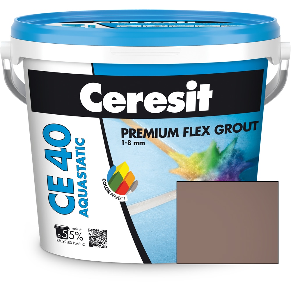 Chit de rosturi gresie si faianta CERESIT CE40, Chocolate, interior/exterior, 5 kg