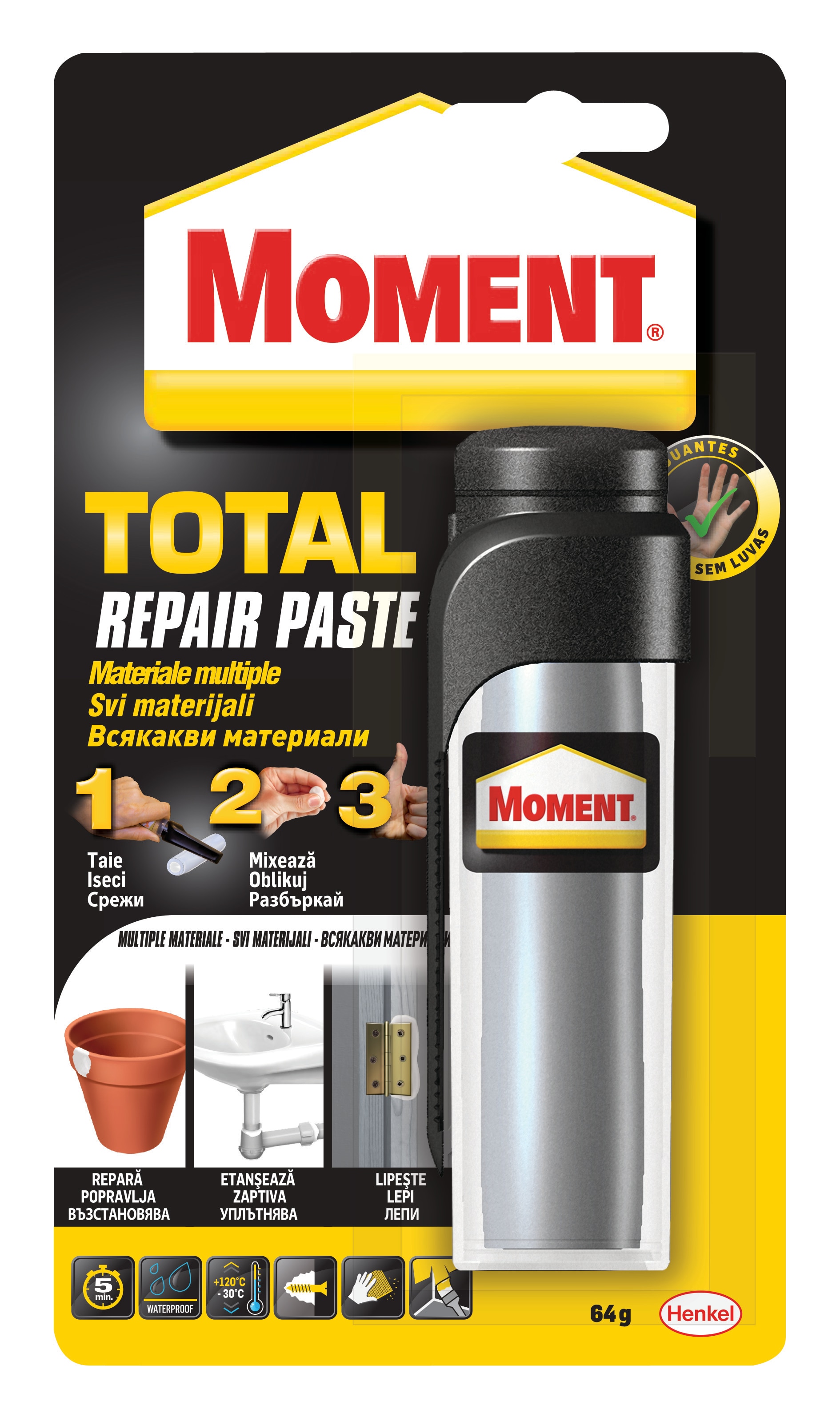 Adeziv universal , Moment Repair, bej, 64 g 