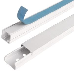 Canal cablu cu banda adeziva Dietzel, PVC, 16 x 25 x 2000 mm 