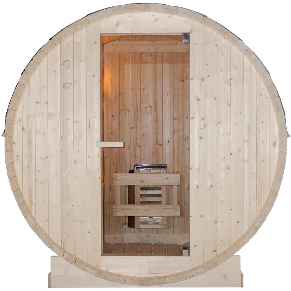 Sauna finlandeza SANOTECHNIK Tromso M, 189 x 120 x 191.5 cm, 2 persoane, natur