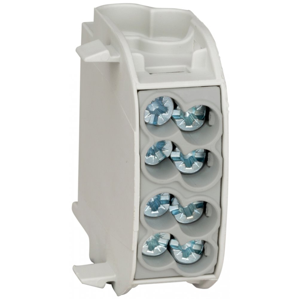 Clema derivatie SCHRACK IK026110, max 25mm2, gri