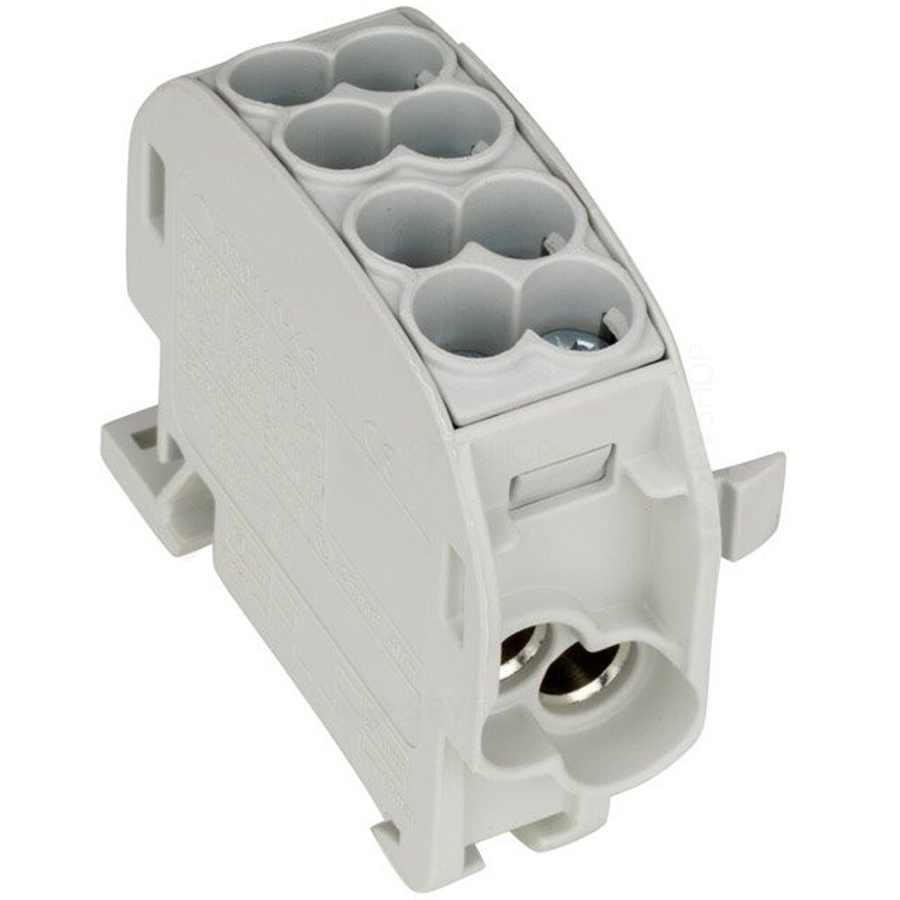 Clema derivatie SCHRACK IK026110, max 25mm2, gri