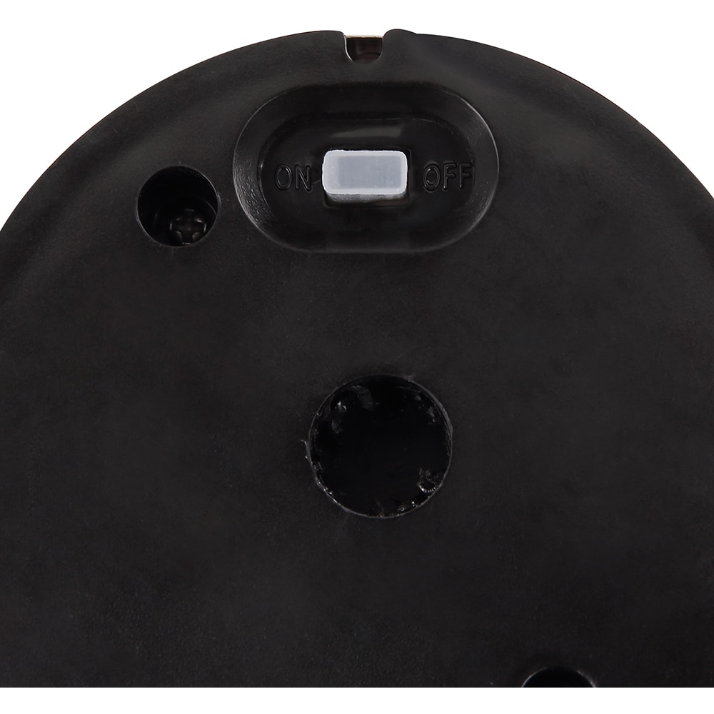 Decoratiune solara GLOBO tip lumanare, 1800K, IP44, plastic, transparent