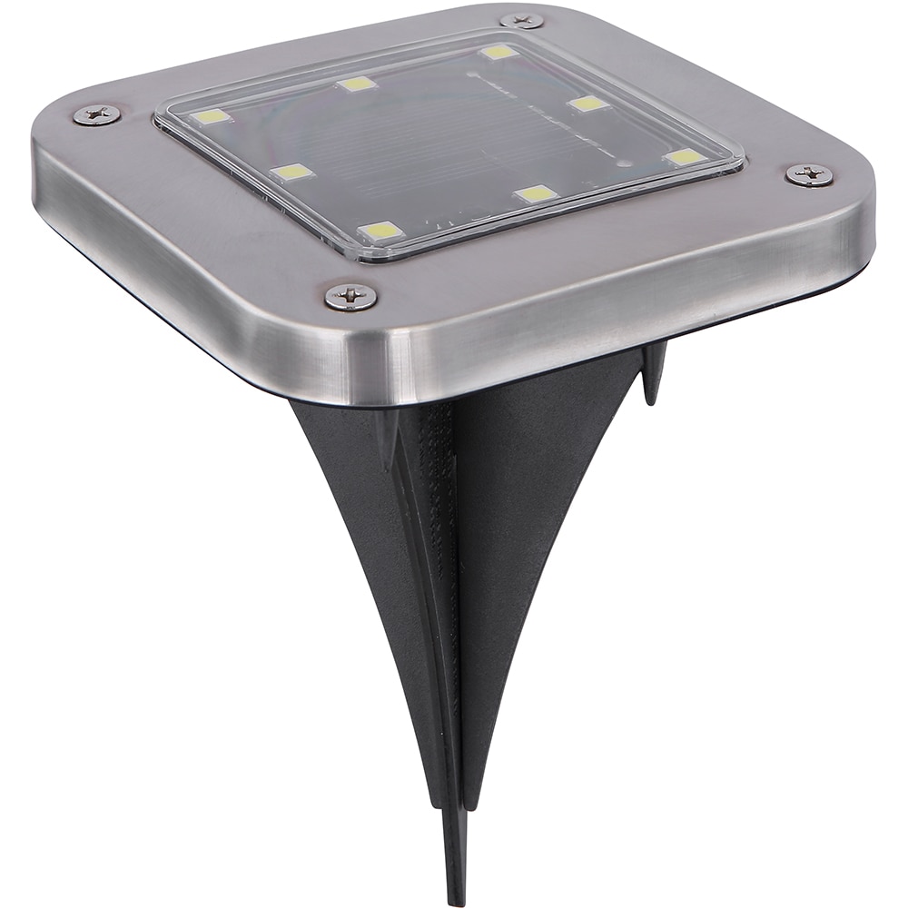 Set 2 spoturi solare GLOBO, IP44, plastic, transparent