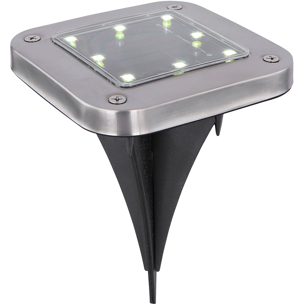 Set 2 spoturi solare GLOBO, IP44, plastic, transparent