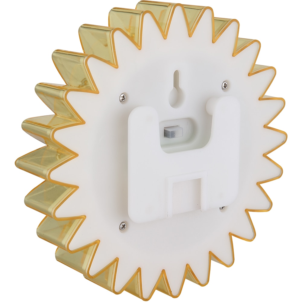 Lampa solara GLOBO Floarea Soarelui, 0.06W, 3000K, plastic, galben