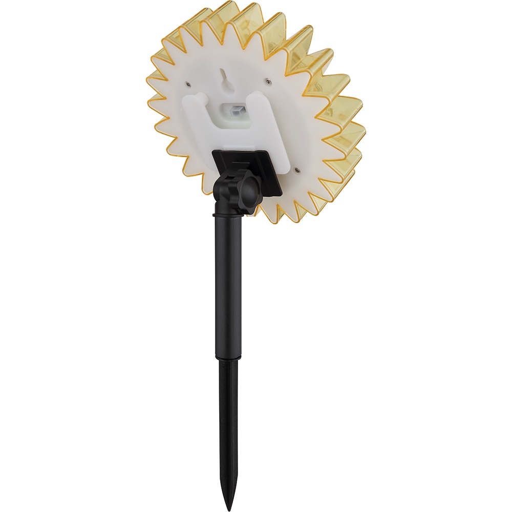 Lampa solara GLOBO Floarea Soarelui, 0.06W, 3000K, plastic, galben