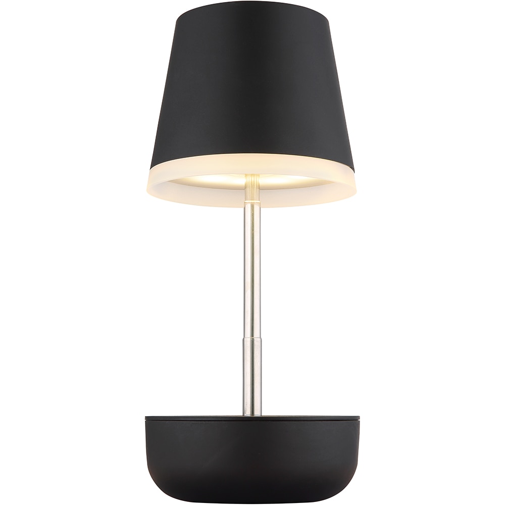 Veioza solara GLOBO, 3000K, IP44, plastic, negru