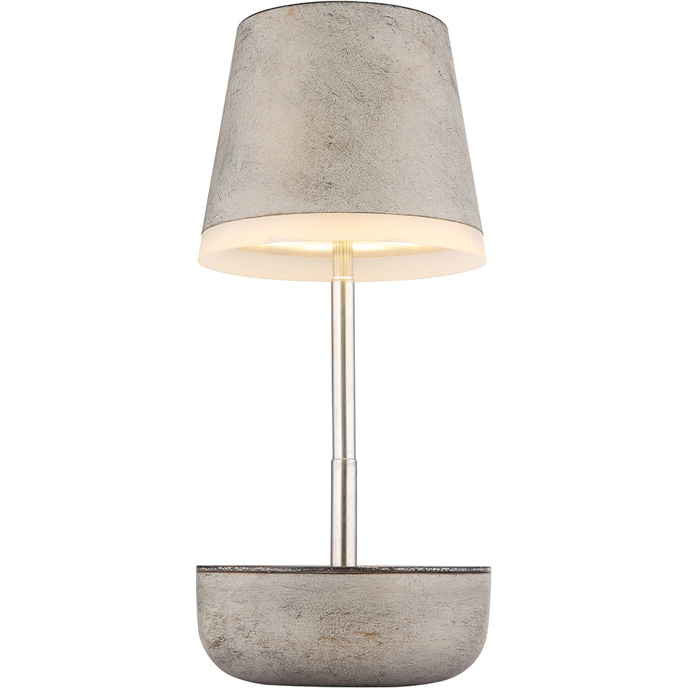 Veioza solara GLOBO, 3000K, IP44, plastic, bej