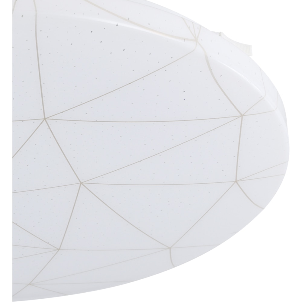 Plafoniera Led EGLO Rende, 19.5W, 2300lm, lumina calda, IP20, alb